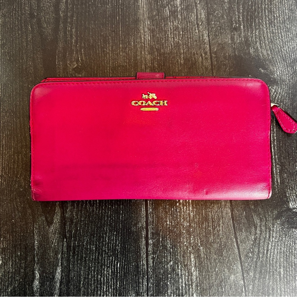 Coach Pink Wallet